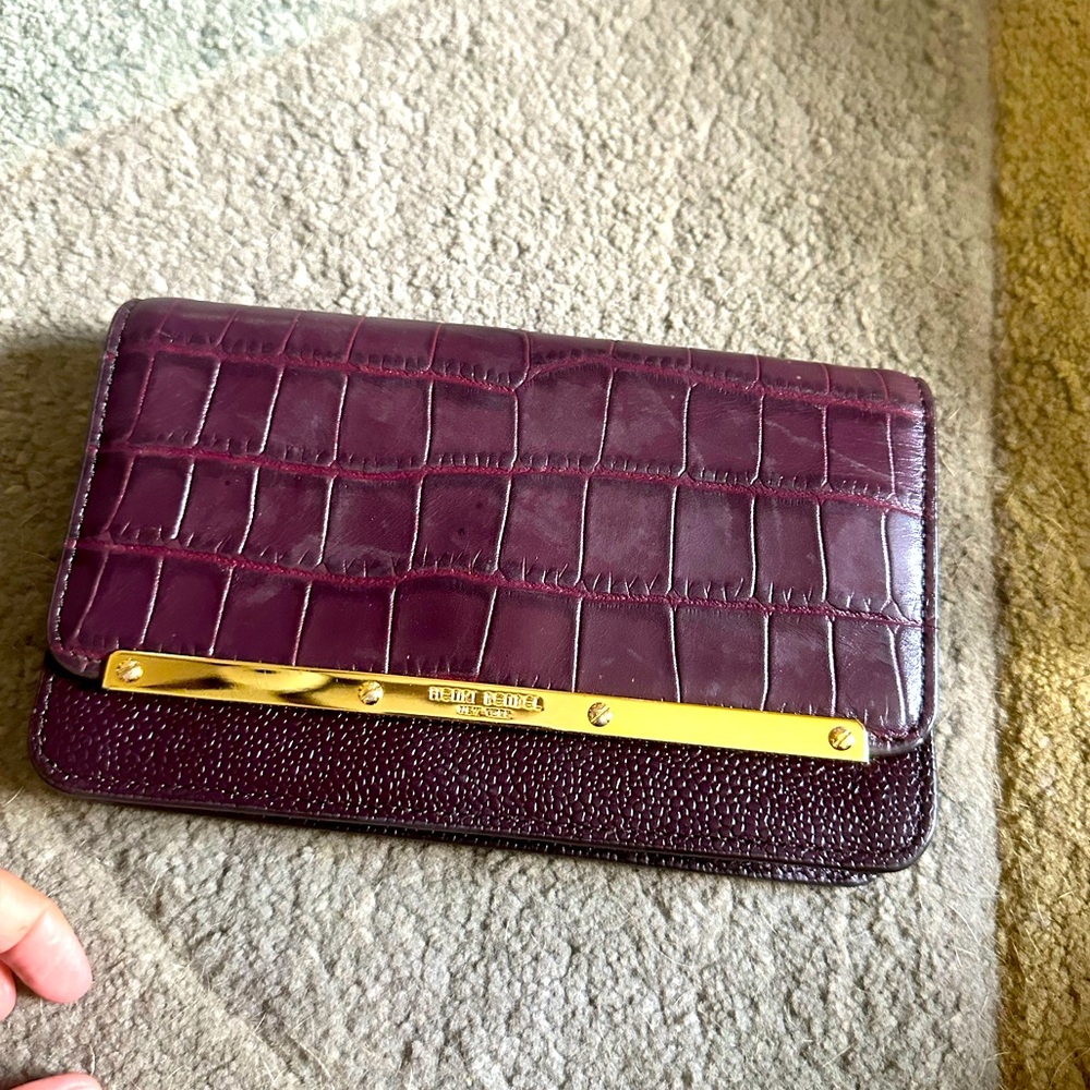 Henri Bendel crossbody or clutch like new